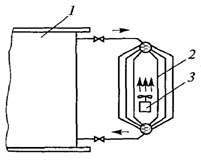 схема системы охлаждения трансформатора