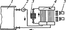схема системы охлаждения трансформатора ДЦ